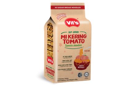 Vit's Air Dried Mi Kering Tomato 番茄味干面 400gm（VIP会员价：RM4.40）